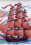 0364-1 Рисунок на канве МАТРЕНИН ПОСАД 28х37 - Алые паруса