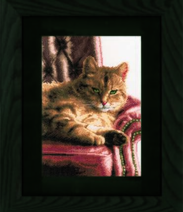 PN-0021762 Набор для вышивания "Relaxed Tabby"