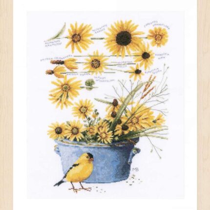 PN-0172914 Набор для вышивания "Helianthus sunflowers"