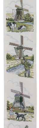 13-344 Набор для вышивания "Ветряная мельница, 5 сюжетов"