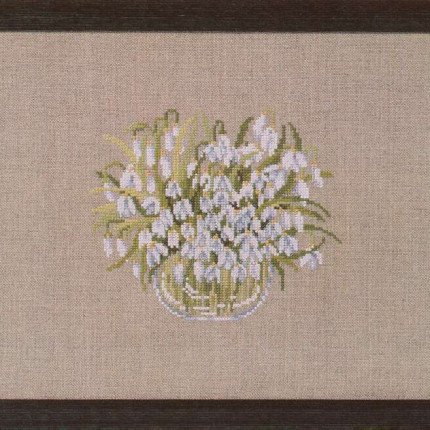 73-76440 Набор для вышивания "Подснежники"