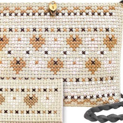 BAG008 Набор для вышивания LUCA-S Сумка Орнамент 34х23 см