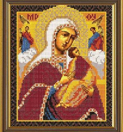 БИС9057 Рисунок на ткани бисер НОВА СЛОБОДА А4 Страстная 19х23 см