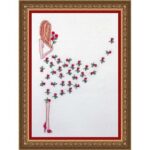 ЦТ-04 Набор для вышивания "Цветочное платье"