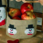 79-0248 Набор для вышивания мешочка "Снеговики"