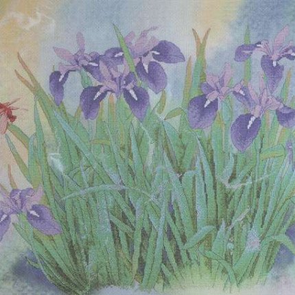 2031204 Набор для вышивания "Чарующий ирис"