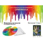 115-AS Картины по номерам Белоснежка Кролик 30х40 см