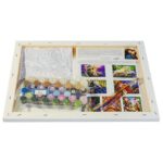 115-AS Картины по номерам Белоснежка Кролик 30х40 см