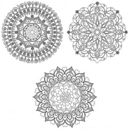 2950-CS Живопись на картоне Белоснежка "Магические мандалы" Семья и продолжение рода 29,5х29,5 см