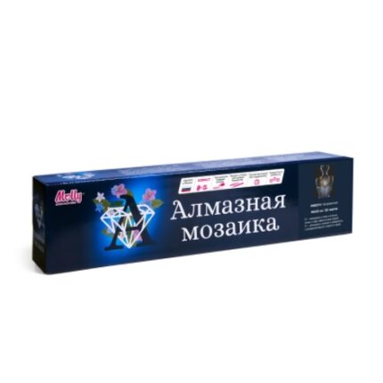 Картины мозаикой Molly арт.KM0274 Безупречная (20 цветов) 40х50 см