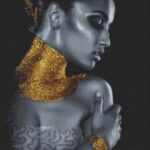 Картины мозаикой Molly арт.KM0275 Изысканная (17 цветов) 40х50 см