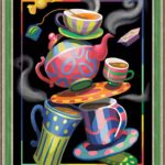 Набор для изготовления картин "АЛМАЗНАЯ ЖИВОПИСЬ" арт.1581 "Чайная фантазия" 30х40 см