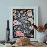 Набор для изготовления картин "АЛМАЗНАЯ ЖИВОПИСЬ" арт.1668 "Сладости" 30х40 см