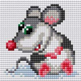 Набор для изготовления картин со стразами "Вышиваем бисером" на магнитной основе арт.V-118 Набор для изготовления картин со стразами "Вышиваем бисером" на магнитной основе арт.V-118