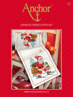 Набор для вышивания Anchor: салфетка-дорожка "Santa & Sledge", MEZ Венгрия, 9240000-02502