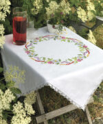 Набор для вышивания Anchor: скатерть "Summer Flowers Table" 65*65см, MEZ Венгрия, 9240000-09333