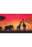 Набор для вышивания Maia, MEZ, Венгрия "African Horizon" 13х30 см, арт.5678000-01187