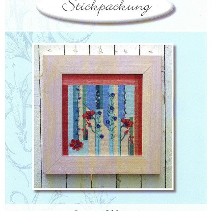 Набор для вышивания крестом Acufactum Ute Menze, Германия, "Полевые цветы, желтые" 24,5*25,5см, арт.2373